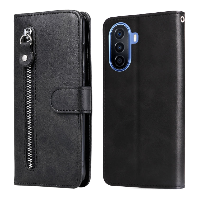 Calf Texture Zipper Leather Phone Case, For Huawei nova Y70 / Y70 Plus/ Enjoy 50, For Huawei nova Y90 / Enjoy 50 Pro, For Honor X8 5G / X6, For Samsung Galaxy A14 5G