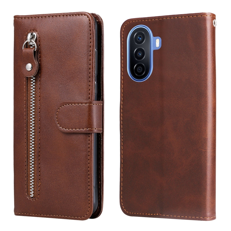 Calf Texture Zipper Leather Phone Case, For Huawei nova Y70 / Y70 Plus/ Enjoy 50, For Huawei nova Y90 / Enjoy 50 Pro, For Honor X8 5G / X6, For Samsung Galaxy A14 5G, For OPPO A17