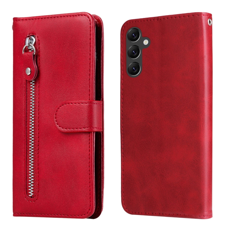 Calf Texture Zipper Leather Phone Case, For Huawei nova Y70 / Y70 Plus/ Enjoy 50, For Huawei nova Y90 / Enjoy 50 Pro, For Honor X8 5G / X6, For Samsung Galaxy A14 5G, For OPPO A17