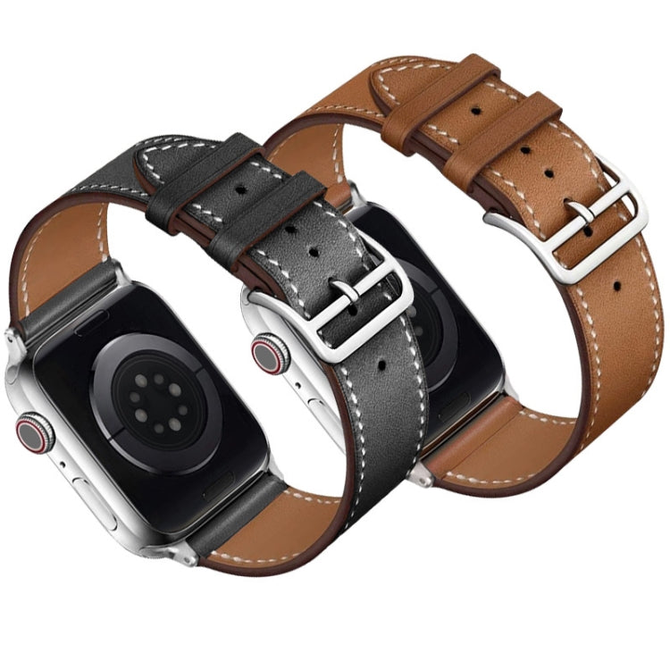 imak PG1 Series Leather Watch Band, For Apple Watch SE 2022 40mm, For Apple Watch SE 2022 44mm, For Apple Watch Series 8 41mm, For Apple Watch Series 8 45mm