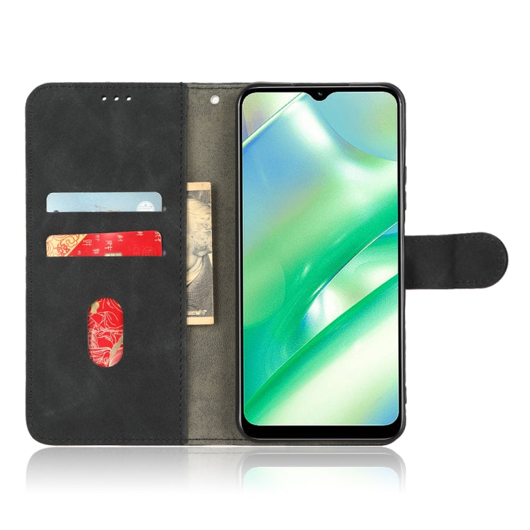 Skin Feel Magnetic Flip Leather Phone Case