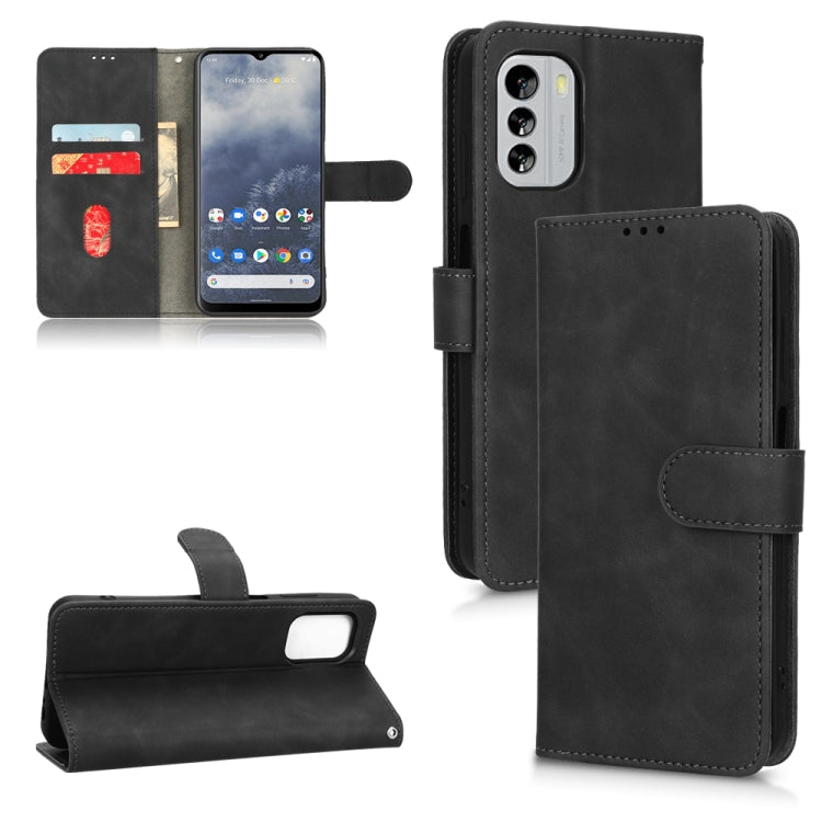 Skin Feel Magnetic Flip Leather Phone Case