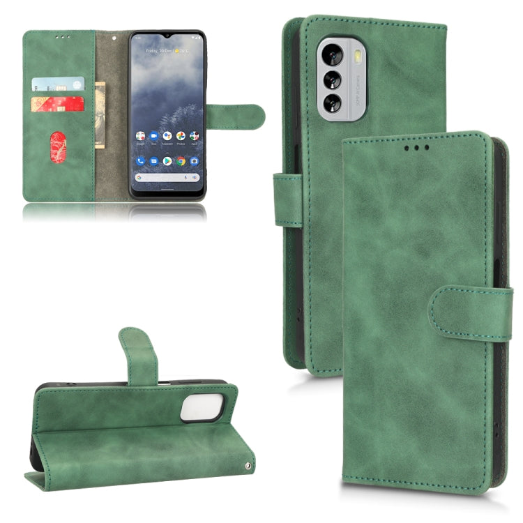 Skin Feel Magnetic Flip Leather Phone Case