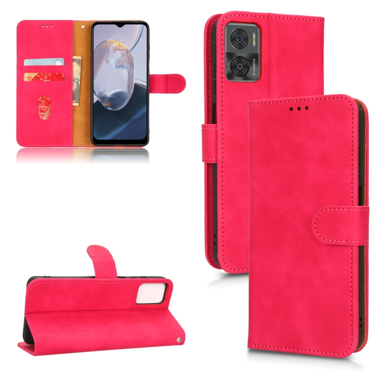 Skin Feel Magnetic Flip Leather Phone Case