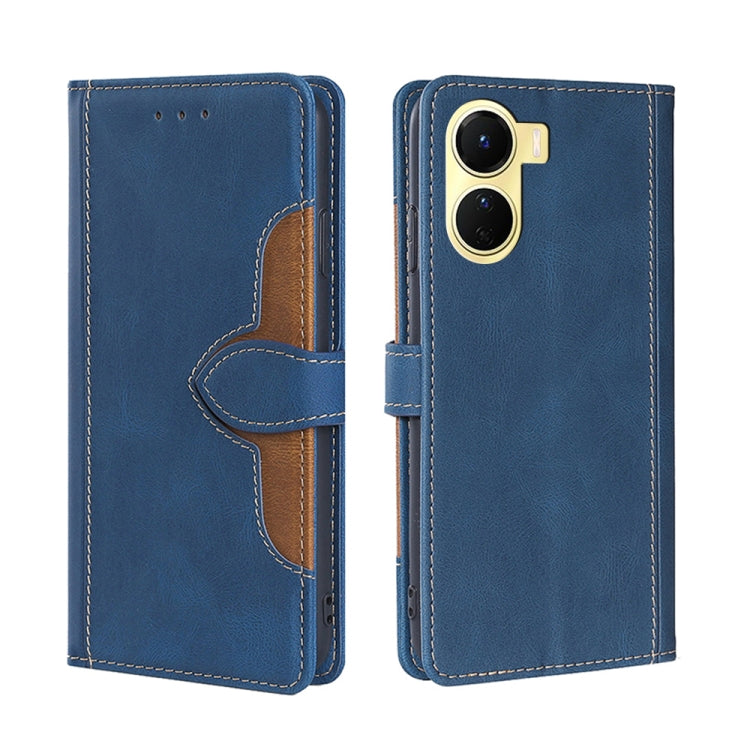 Skin Feel Magnetic Buckle Leather Phone Case