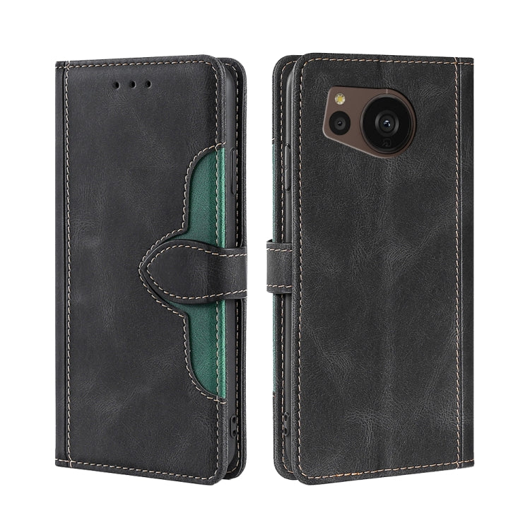 Skin Feel Magnetic Buckle Leather Phone Case, For Sharp Aquos sense7 plus, For Xiaomi Civi 2 5G, For Xiaomi Poco M5 4G