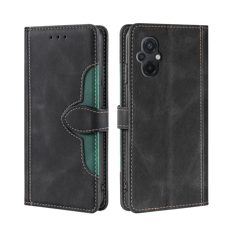Skin Feel Magnetic Buckle Leather Phone Case