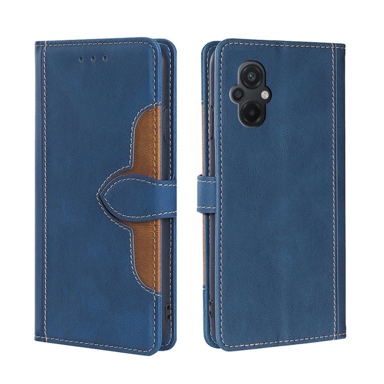 Skin Feel Magnetic Buckle Leather Phone Case, For Sharp Aquos sense7 plus, For Xiaomi Civi 2 5G, For Xiaomi Poco M5 4G