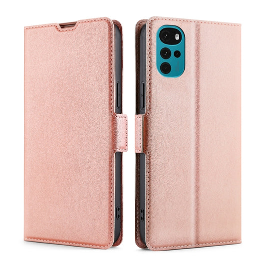 Ultra-thin Voltage Side Buckle Horizontal Flip Leather Phone Case, For Motorola Moto E32 India/E22s 4G Global, For OPPO A17, For OPPO K10x 5G, For Realme C33 4G, For vivo V25 5G/V25e 5G, For vivo Y16 4G/Y02s 4G