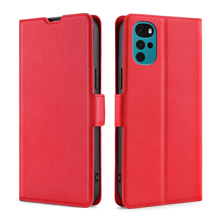 Ultra-thin Voltage Side Buckle Horizontal Flip Leather Phone Case