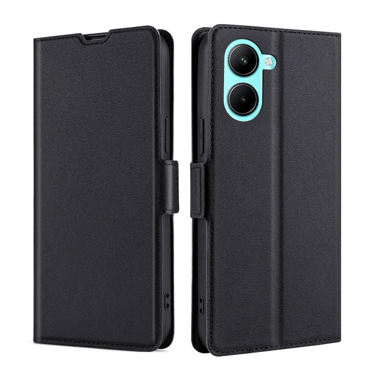 Ultra-thin Voltage Side Buckle Horizontal Flip Leather Phone Case
