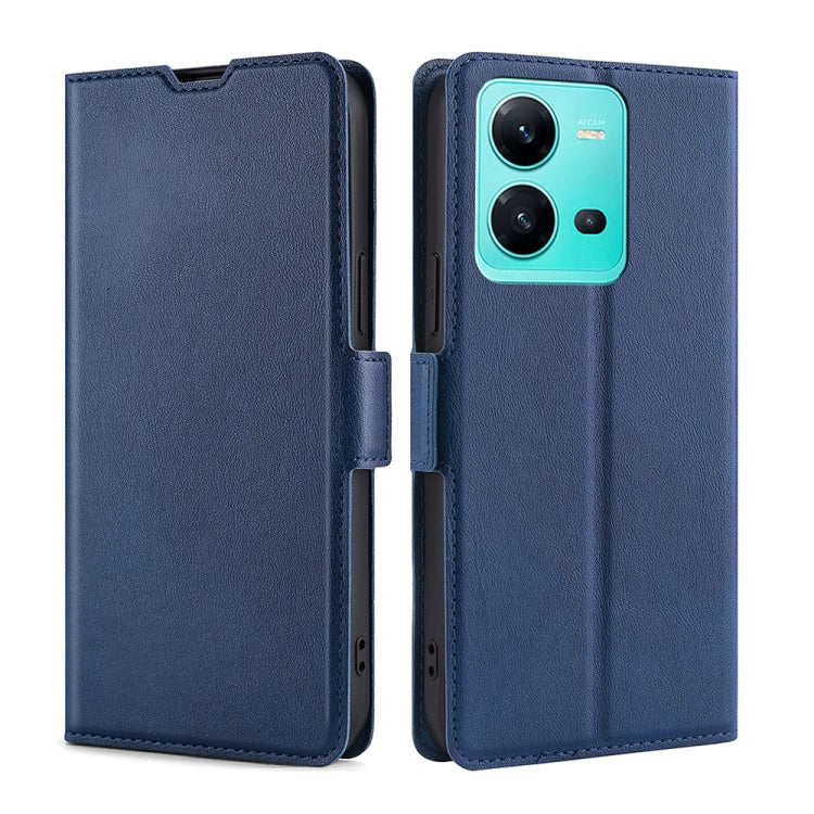Ultra-thin Voltage Side Buckle Horizontal Flip Leather Phone Case