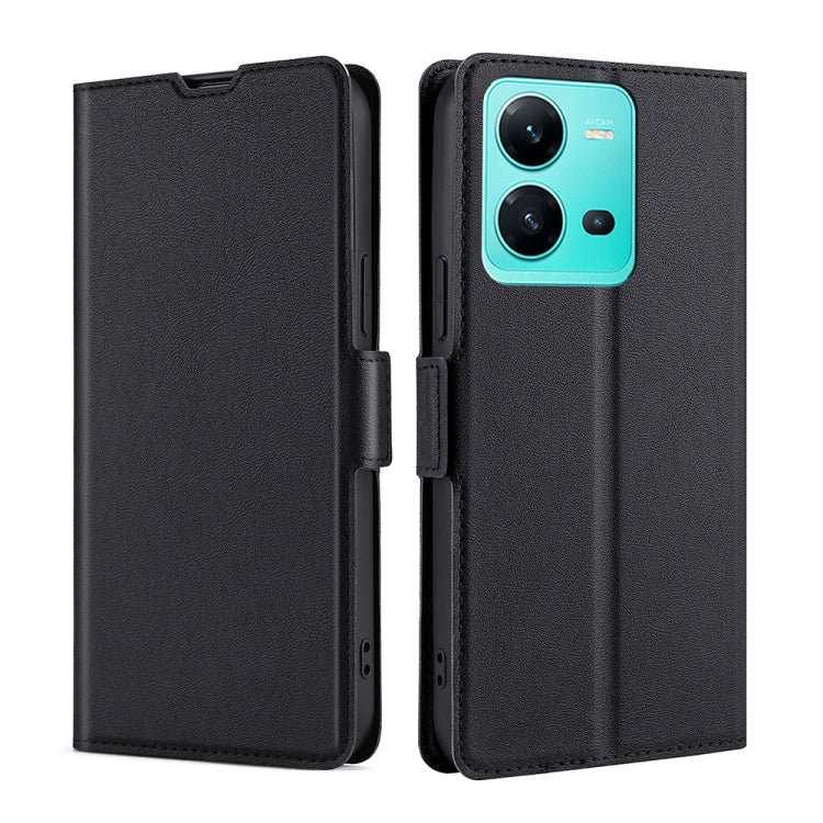Ultra-thin Voltage Side Buckle Horizontal Flip Leather Phone Case