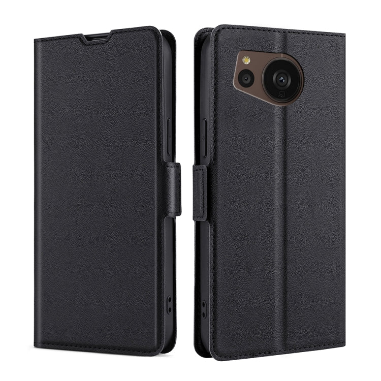 Ultra-thin Voltage Side Buckle Horizontal Flip Leather Phone Case, For Sharp Aquos sense7 Plus, For Xiaomi Civi 2 5G, For Xiaomi Poco M5 4G