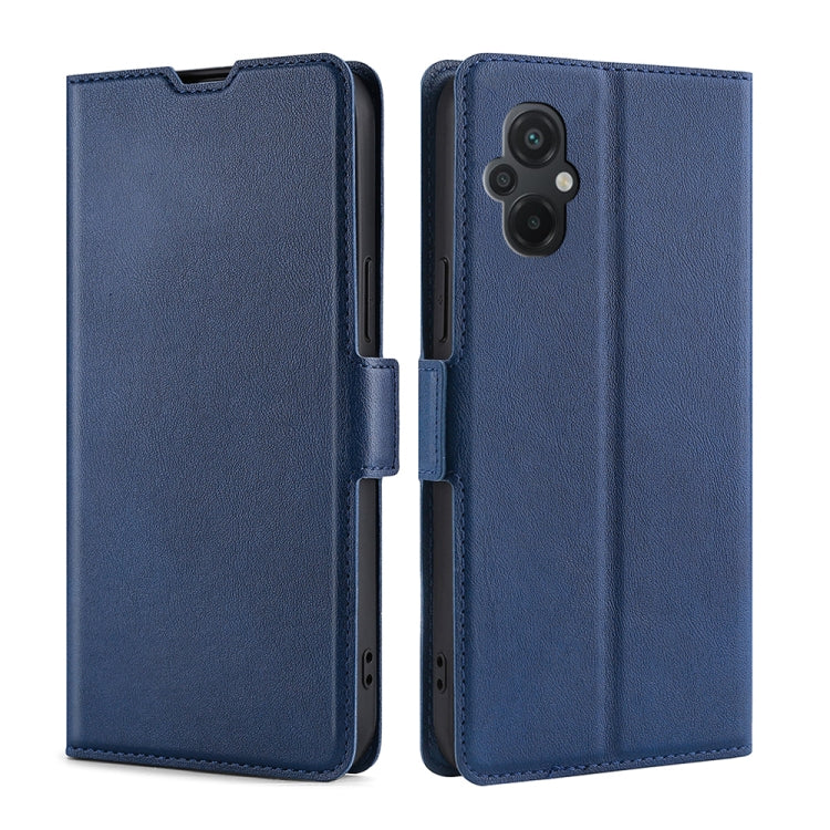 Ultra-thin Voltage Side Buckle Horizontal Flip Leather Phone Case
