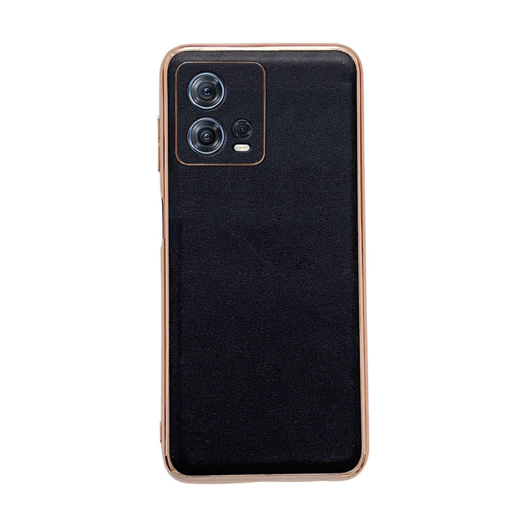 Genuine Leather Xiaoya Series Nano Plating Phone Case, For OPPO Find X5, For Motorola Moto S30 Pro, For OPPO Find X5 Pro, For Motorola Moto X30 Pro / Edge 30 Ultra