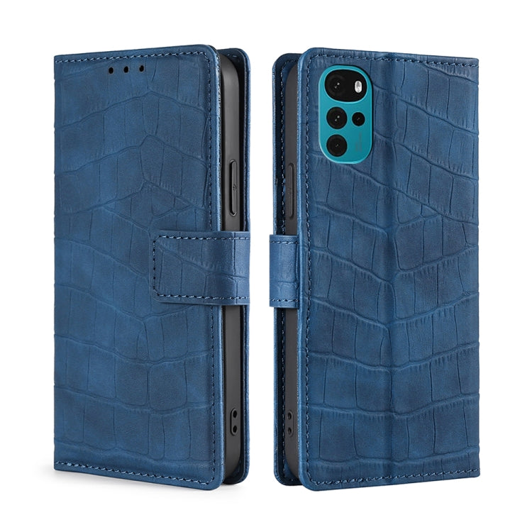 Skin Feel Crocodile Magnetic Clasp Leather Phone Case, For Motorola Moto E32 India/E22s 4G Global, For OPPO A17, For OPPO K10x 5G, For Realme C33 4G, For vivo V25 5G/V25e 5G/X80 Lite, For vivo Y16 4G/Y02s 4G, For vivo Y55 4G, For Samsung Galaxy A04s