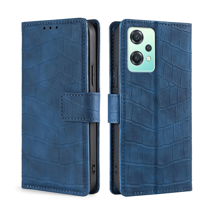 Skin Feel Crocodile Magnetic Clasp Leather Phone Case, For Motorola Moto E32 India/E22s 4G Global, For OPPO A17, For OPPO K10x 5G, For Realme C33 4G, For vivo V25 5G/V25e 5G/X80 Lite, For vivo Y16 4G/Y02s 4G, For vivo Y55 4G, For Samsung Galaxy A04s