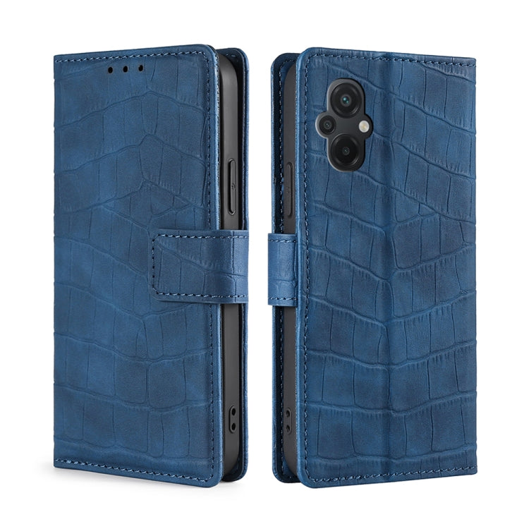 Skin Feel Crocodile Magnetic Clasp Leather Phone Case, For Sharp Aquos sense7 Plus, For Xiaomi Civi 2 5G, For Xiaomi Poco M5 4G