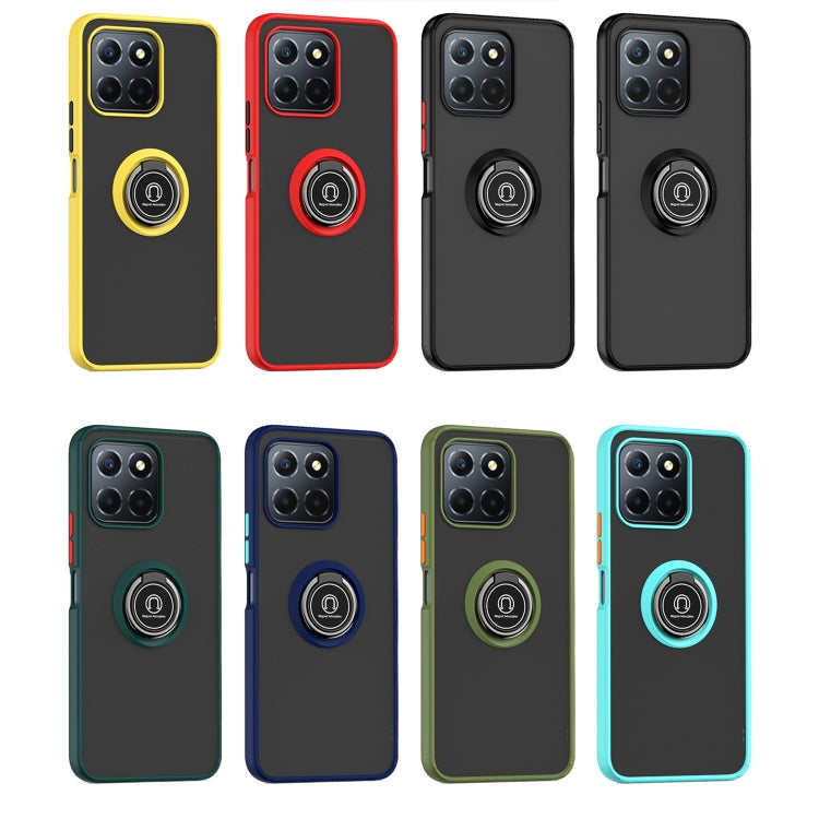 Q Shadow 1 Series TPU + PC Phone Case with Ring