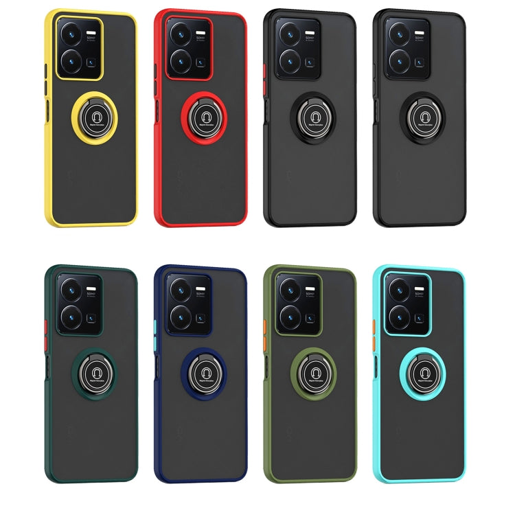 Q Shadow 1 Series TPU + PC Phone Case with Ring