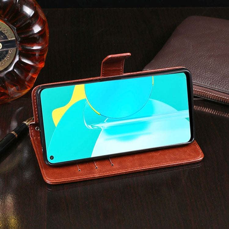 idewei Crazy Horse Texture Horizontal Flip Leather Case with Holder &amp; Card Slots &amp; Wallet, For Huawei Honor 30S, For Huawei Honor Play 4T Pro, For iPhone SE 2022 / SE 2020, For Nokia C1