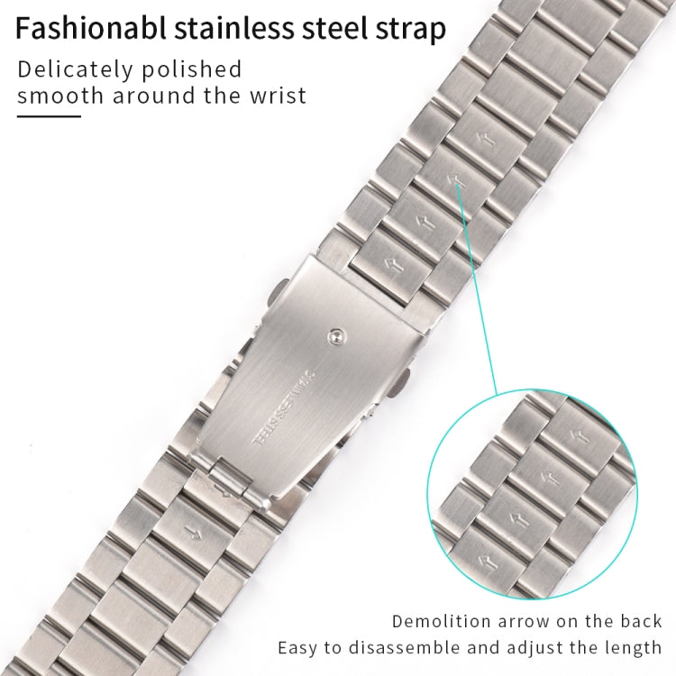 Strains Metal Watch Band, For Apple Watch Ultra 49mm / Series 8&amp;7 45mm / SE 2&amp;6&amp;SE&amp;5&amp;4 44mm / 3&amp;2&amp;1 42mm, For Apple Watch Series 8&amp;7 41mm / SE 2&amp;6&amp;SE&amp;5&amp;4 40mm / 3&amp;2&amp;1 38mm