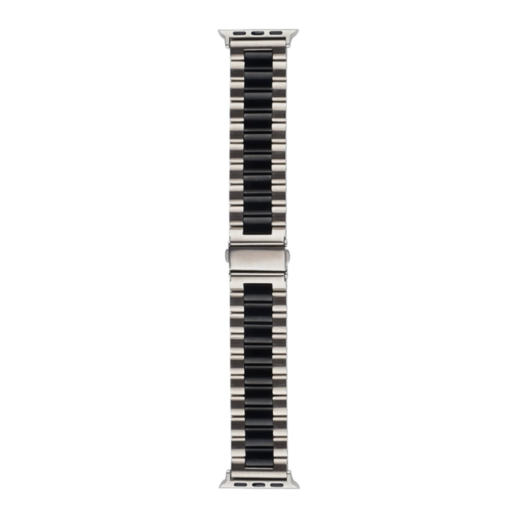 Strains Metal Watch Band, For Apple Watch Ultra 49mm / Series 8&amp;7 45mm / SE 2&amp;6&amp;SE&amp;5&amp;4 44mm / 3&amp;2&amp;1 42mm, For Apple Watch Series 8&amp;7 41mm / SE 2&amp;6&amp;SE&amp;5&amp;4 40mm / 3&amp;2&amp;1 38mm