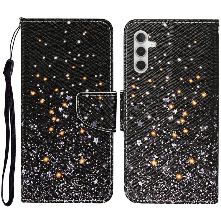 Colored Drawing Pattern Leather Phone Case, For Samsung Galaxy A14 5G