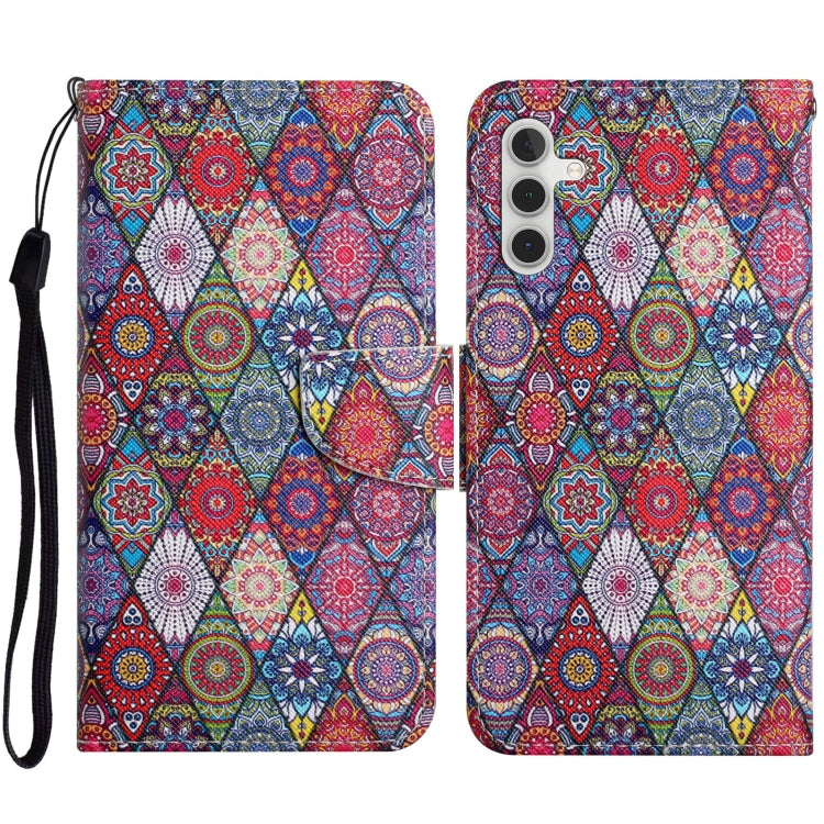 Colored Drawing Pattern Leather Phone Case, For Samsung Galaxy A14 5G