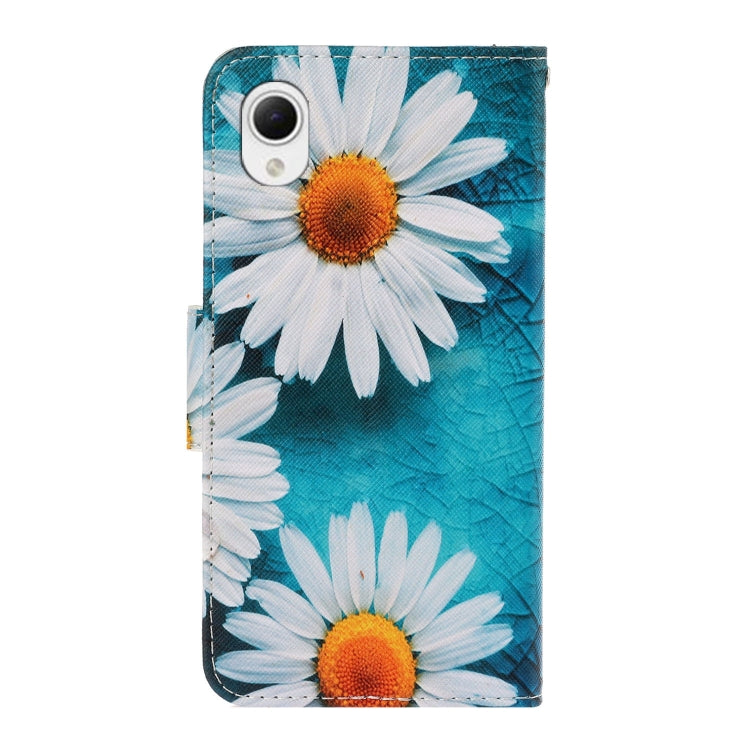 Colored Drawing Pattern Leather Phone Case, For Samsung Galaxy A23e