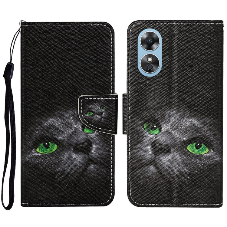 Colored Drawing Pattern Leather Phone Case