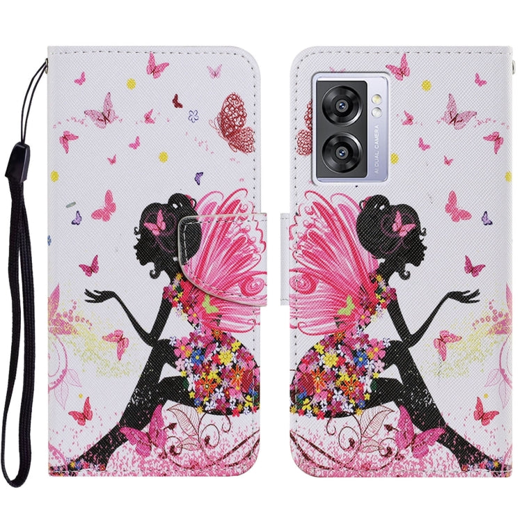 Colored Drawing Pattern Leather Phone Case