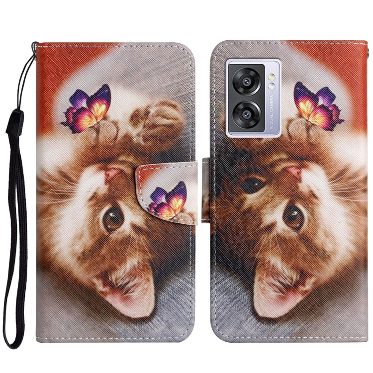 Colored Drawing Pattern Leather Phone Case