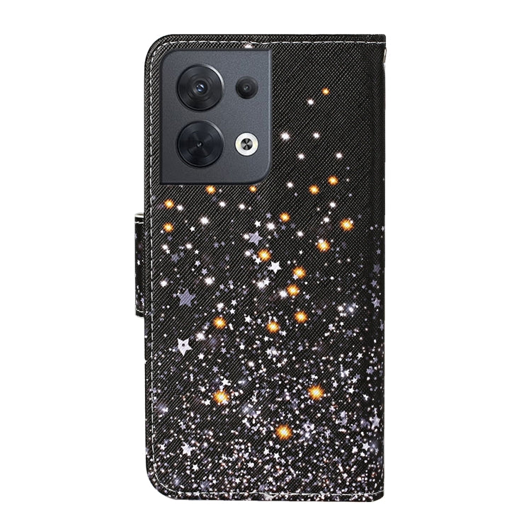 Colored Drawing Pattern Leather Phone Case