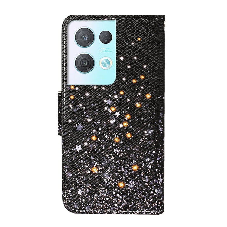 Colored Drawing Pattern Leather Phone Case