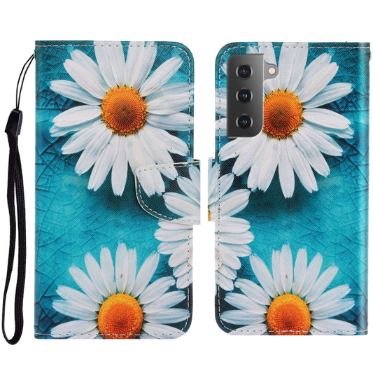 Colored Drawing Pattern Leather Phone Case, For Samsung Galaxy S23 5G