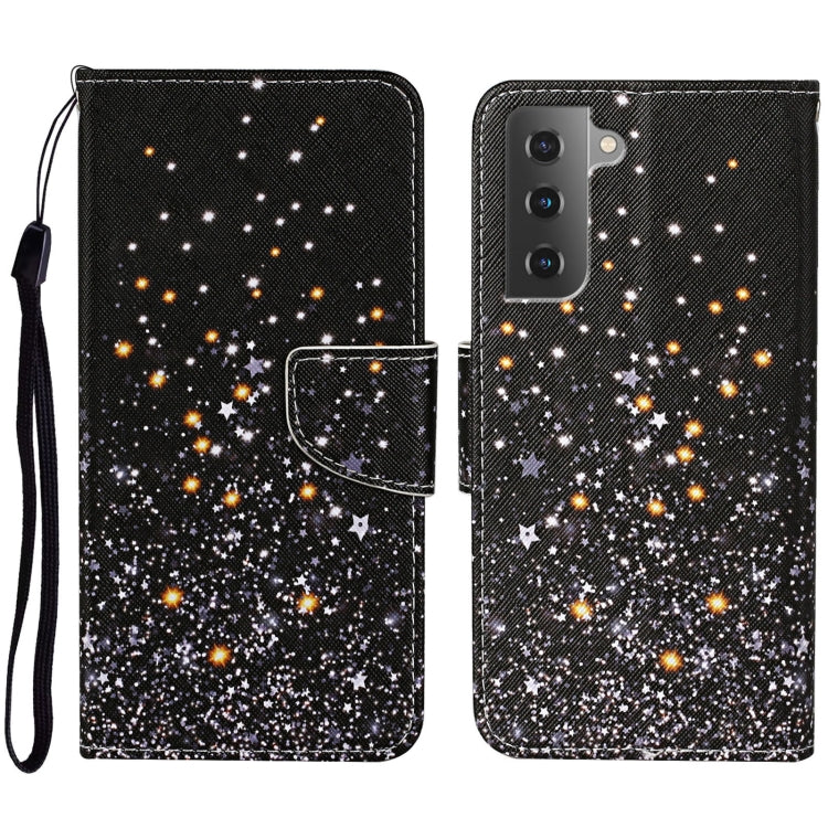 Colored Drawing Pattern Leather Phone Case