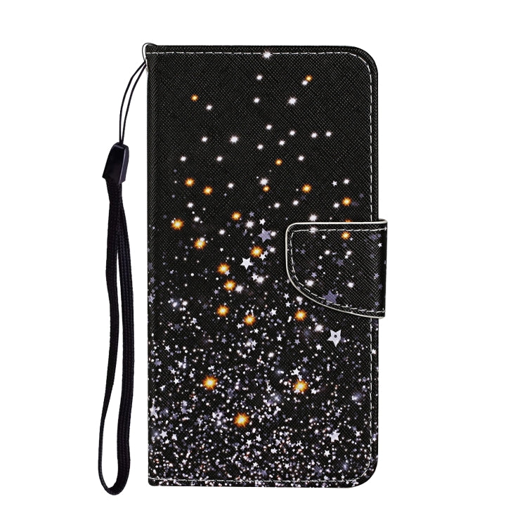 Colored Drawing Pattern Leather Phone Case