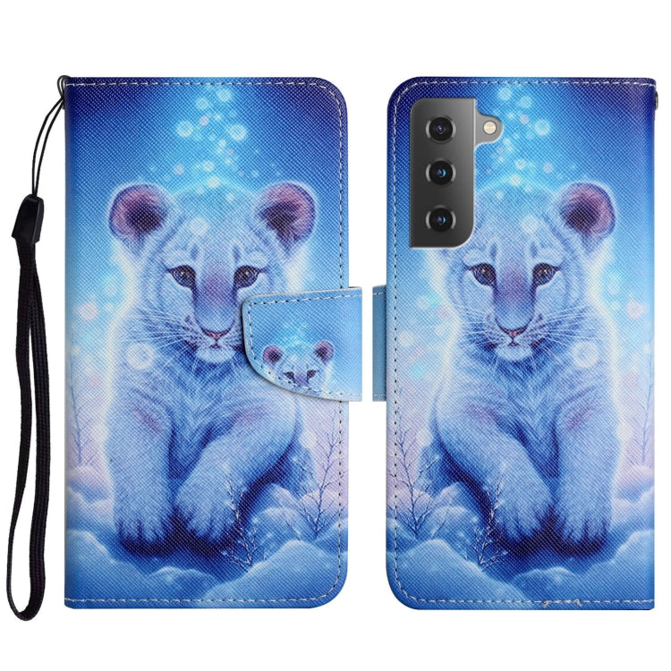 Colored Drawing Pattern Leather Phone Case