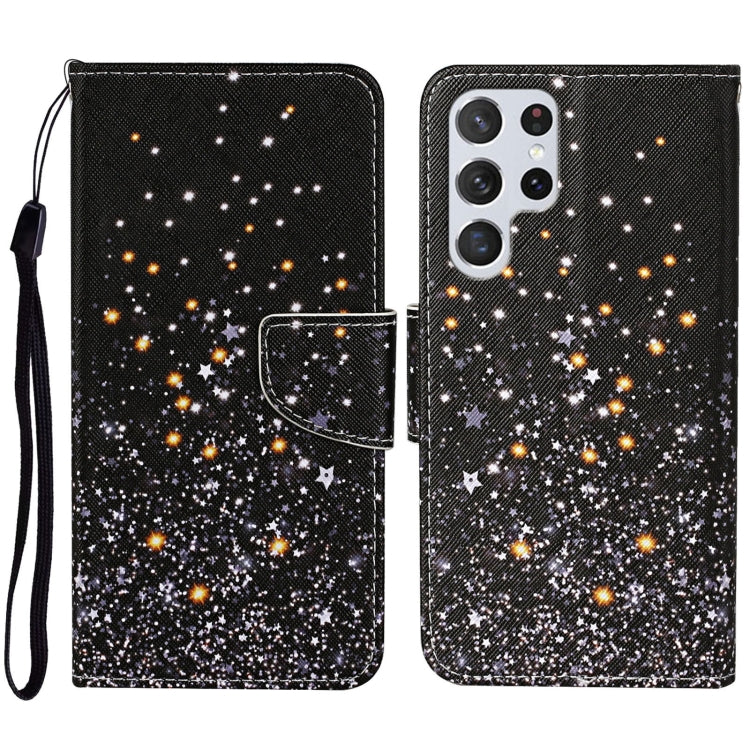 Colored Drawing Pattern Leather Phone Case