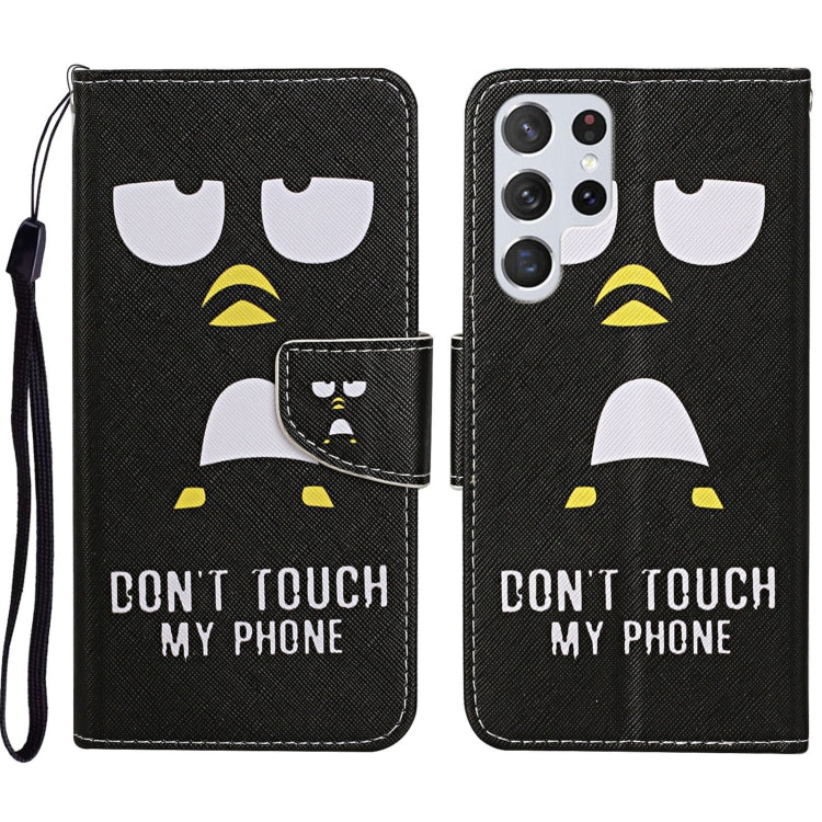 Colored Drawing Pattern Leather Phone Case