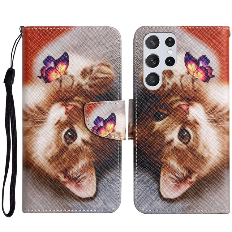 Colored Drawing Pattern Leather Phone Case