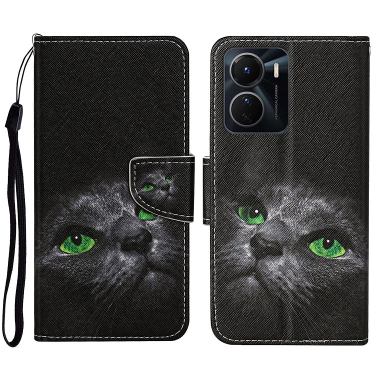 Colored Drawing Pattern Leather Phone Case