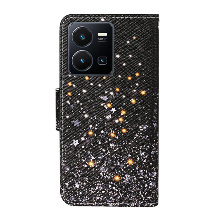 Colored Drawing Pattern Leather Phone Case