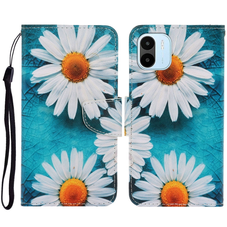 Colored Drawing Pattern Leather Phone Case, For Xiaomi Redmi A1