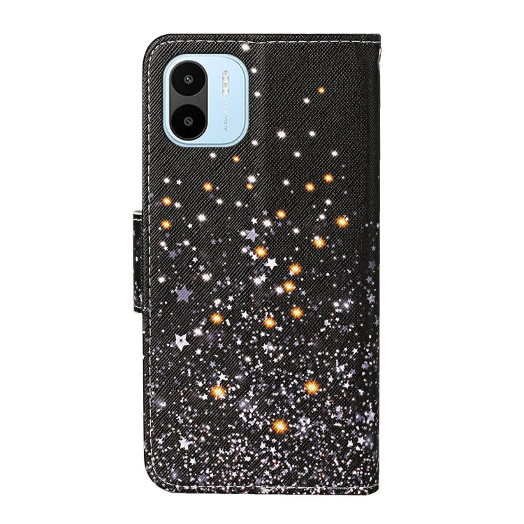 Colored Drawing Pattern Leather Phone Case