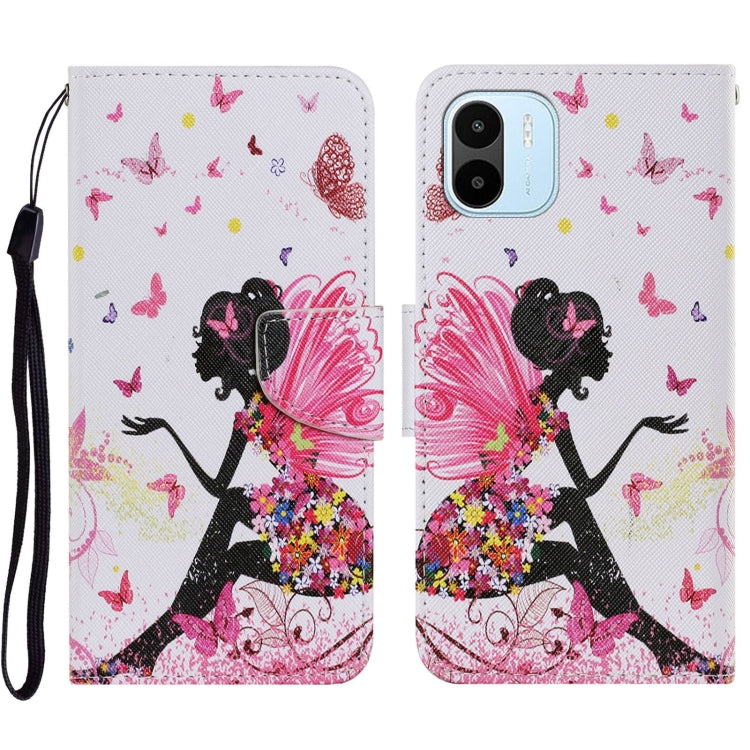 Colored Drawing Pattern Leather Phone Case