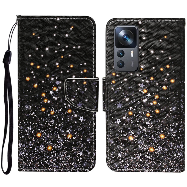 Colored Drawing Pattern Leather Phone Case