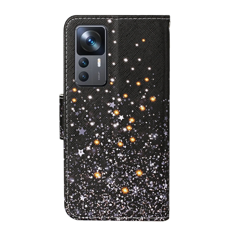 Colored Drawing Pattern Leather Phone Case